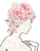 She Dreams of Roses I Fine Art Print
