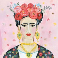 Homage to Frida Shoulders Fine Art Print