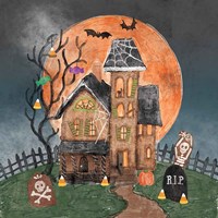 Haunted Villa Fine Art Print