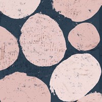 Raw Sienna IX Pink Framed Print