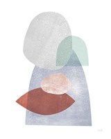 Whispers III Coral Fine Art Print