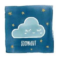 Night Sky Goodnight Fine Art Print