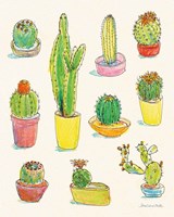 Cacti Garden I Fine Art Print