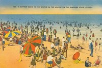 Beach Postcard IV Fine Art Print