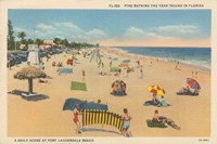 Beach Postcard I Fine Art Print