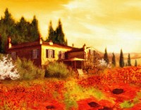 Golden Path 2 Fine Art Print