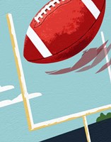Football Posts Fine Art Print