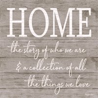 Home Fine Art Print