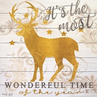 It's the Most Wonderful Time Deer Fine Art Print