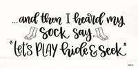 Sock Seek I Fine Art Print