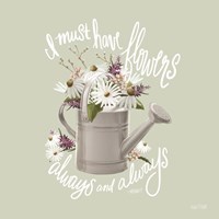 Farmhouse Watering Can Fine Art Print