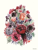 Moody Florals Fine Art Print