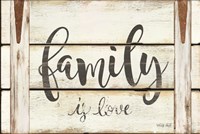 Family is Love Fine Art Print