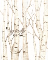 Is Your Name Fine Art Print