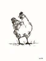 Farmhouse Chicken Fine Art Print