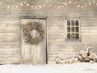 Old Farm Christmas Fine Art Print