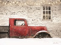 Winter Parking Spot Fine Art Print