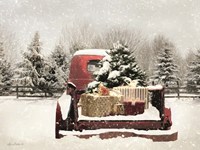 Snowy Presents Fine Art Print
