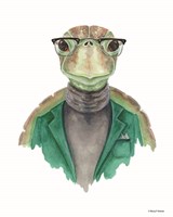 Turtle in a Turtleneck Fine Art Print