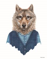 Wolf in Waistcoat Fine Art Print