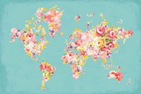 Midsummer World Turquoise Fine Art Print