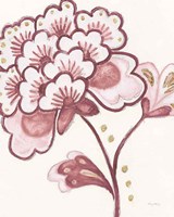 Flora Chinoiserie IV Pink Fine Art Print