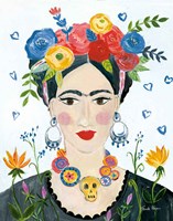 Homage to Frida II Bright Fine Art Print