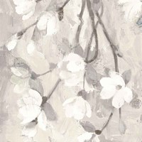Magnolia Branch Flipped Cream Crop Fine Art Print