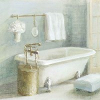 Refreshing Bath II Brass Fine Art Print