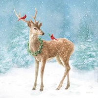 Woodland Celebration III Framed Print