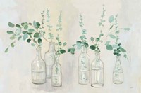 Summer Cuttings III Green Crop Fine Art Print