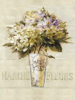 Marche de Fleurs Bouquet Fine Art Print