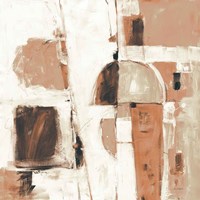 Down to the Street Warm Fine Art Print