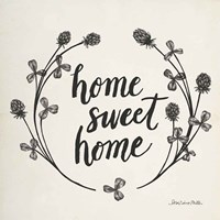 Happy to Bee Home I Words Neutral Fine Art Print