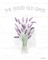 Farmhouse Cotton VII Sage Framed Print