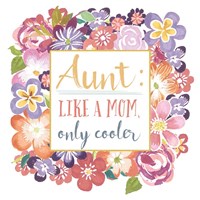 Flourish Aunt Inspiration I Fine Art Print