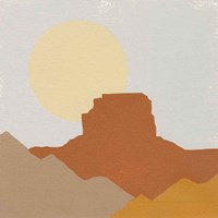 Desert Sun III Fine Art Print