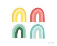 Rainbow Colors I Framed Print