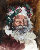 Father Christmas Fine Art Print