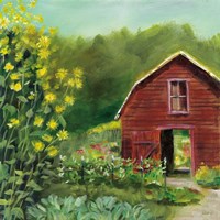 Kelly Way Barn Fine Art Print