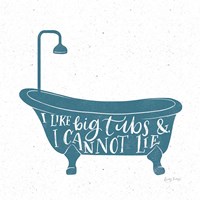 Turkish Tile Bathroom Puns I Fine Art Print