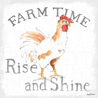 Farm Time enamel Fine Art Print