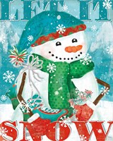 Snowy Fun II Fine Art Print