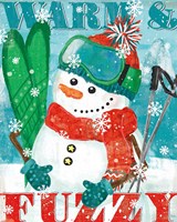 Snowy Fun III Fine Art Print