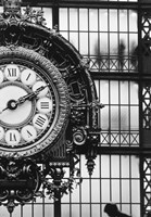 Musee D'orsay Interior Clock, Paris, France Fine Art Print
