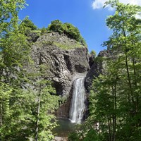 Water Falling From Rocks, La Bourges Waterfall, France Fine Art Print