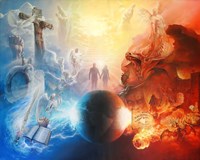 Battle For The Soul Fine Art Print