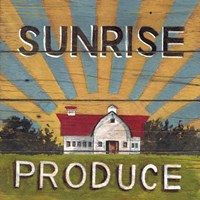 Sunrise Produce Fine Art Print