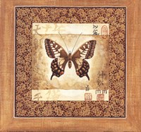 Butterfly I by Richard Henson - 9" x 9"