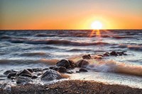 Sunset at Blue Point Fine Art Print